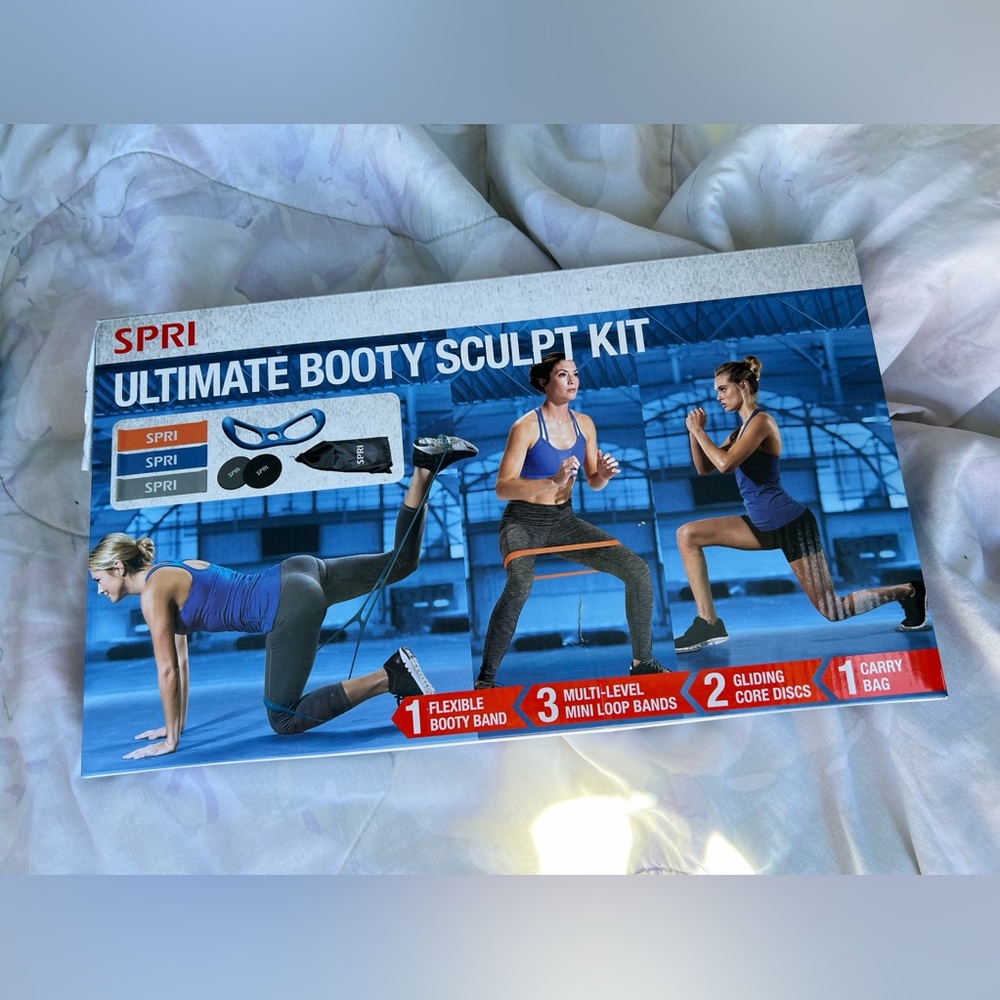 SPRI - ULTIMATE BOOTY SCULPT KIT : Exercises to Build, Lift and Sculpt